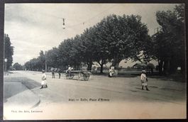 ROLLE Place d'Armes, attelage