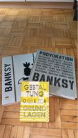 3 Kunstbucher Banksy und Gestaltung Grundlagen