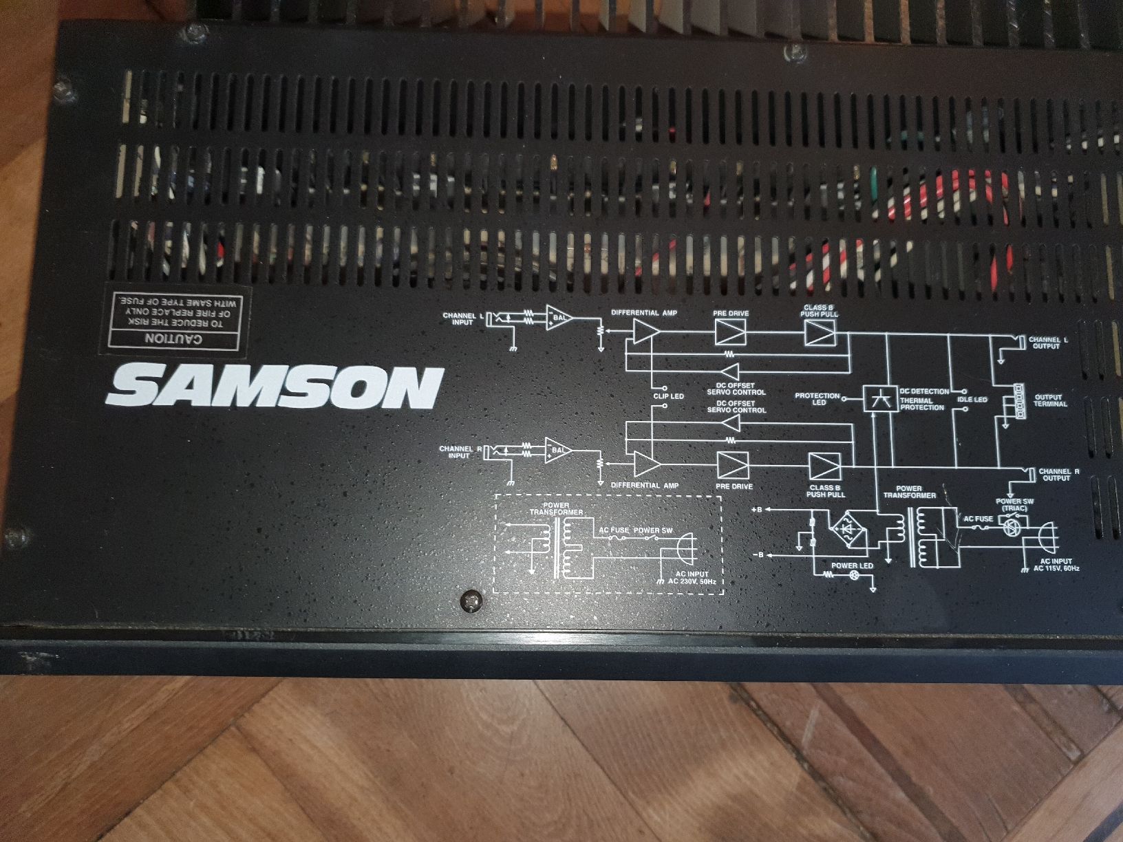 Amplificatori: Samson Servo 550, Studio Amplifier - Guter Zustand! – Usato da Luzern venduto da steuereinheit 1