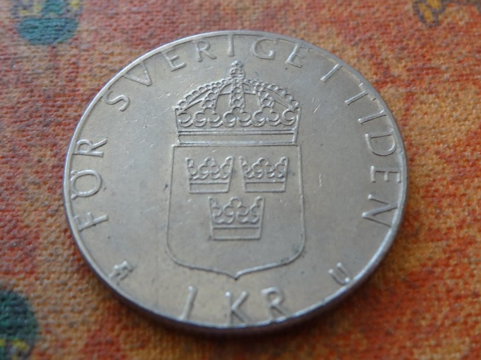 Alle Münzen: SUEDE  1  Krone  1978 – Gebraucht aus Romanel-sur-Lausanne von Swift13 1