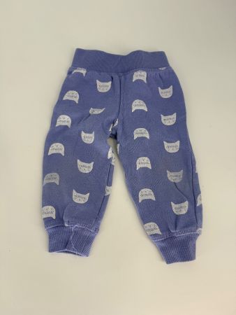 Baby Jogginghose Gr. 74/80 von impidimpi mit Katzenmuster
