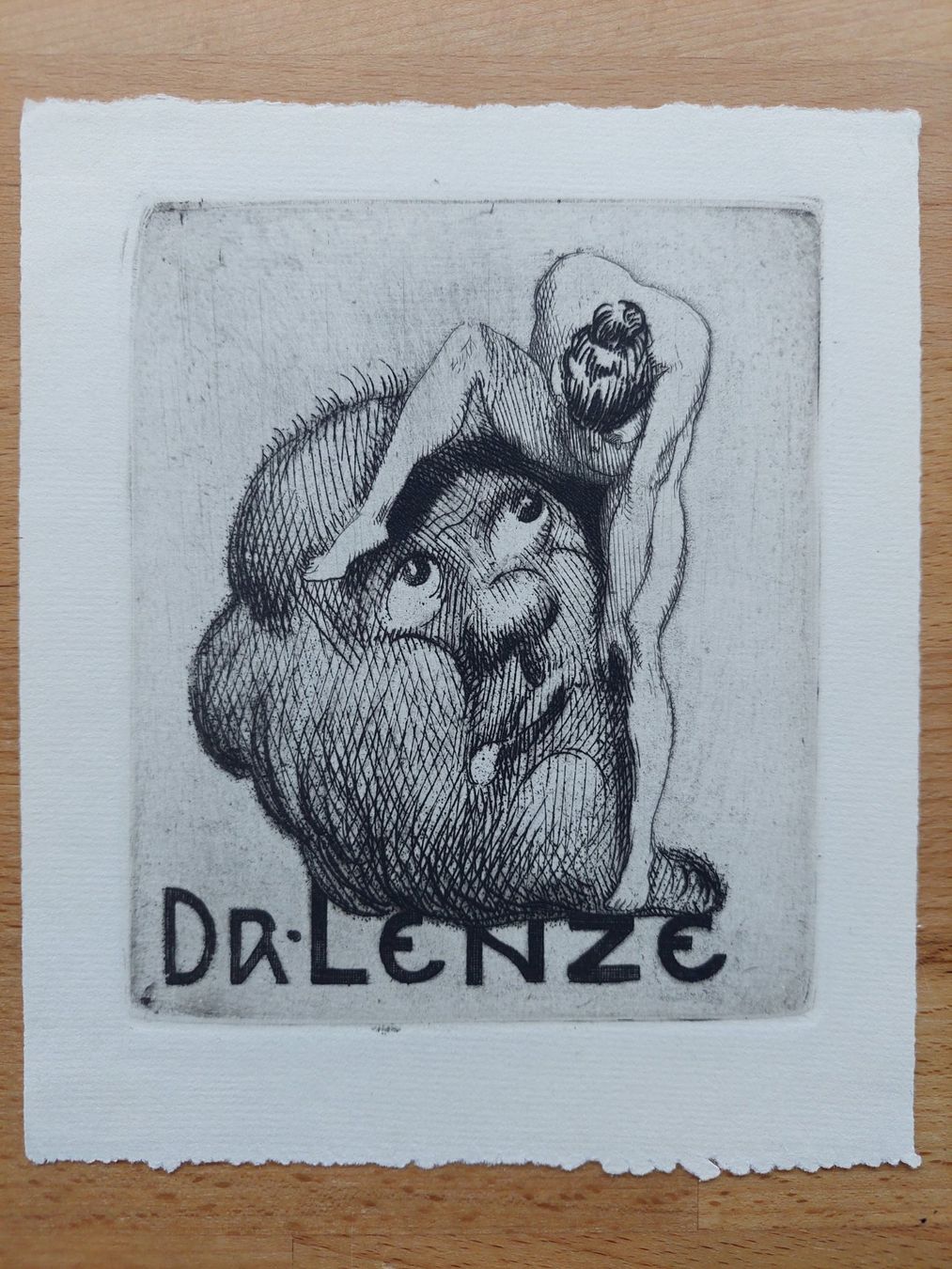 Dipinti: Exlibris Georg Erler - Original Radierung – Usato da Obfelden venduto da Exlibris-Art