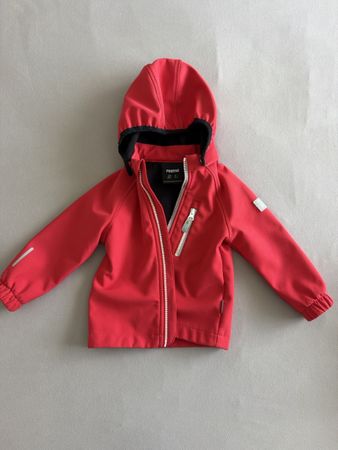 Reima Softshell Jacke rot Grösse 80 guter Zustand