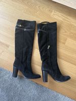 Bottes Poletto noir Suède taille-40