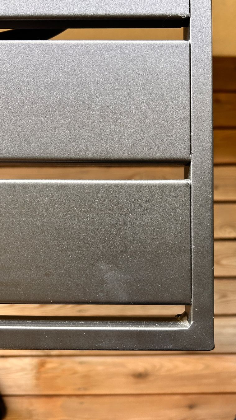 Tavoli: Hängender Balkon-Klapptisch, schwarz – Usato da Kreuzlingen venduto da peetzii 5