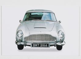 Postkarte James Bond 007 Aston Martin DB5 - Goldfinger 1964