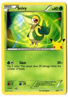 Snivy McDonald's Pokémon Promo 5/25