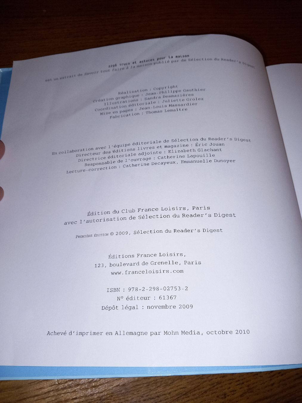 Bücher: 2296 trucs et astuces pour la maison – Neu (gemäss Beschreibung) aus Le locle von juliensaran 4