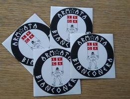 4 Kleber Adesivi Ultras FC Lugano Armata Lugano Curva Nord