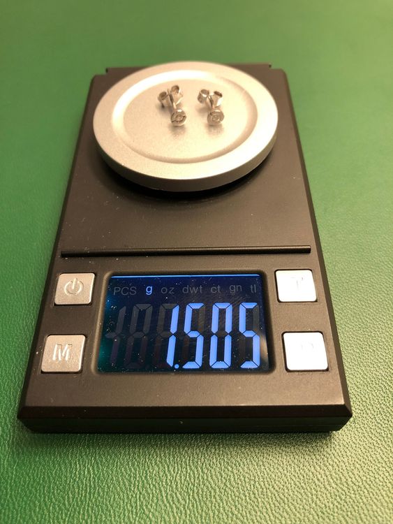 Orecchini pendenti & Orecchini a lobo: Ohrstecker mit Diamanten 0.10 ct. 18 Karat Weissgold 750 – Nuovo (secondo la descrizione) da Bern venduto da bombich 9