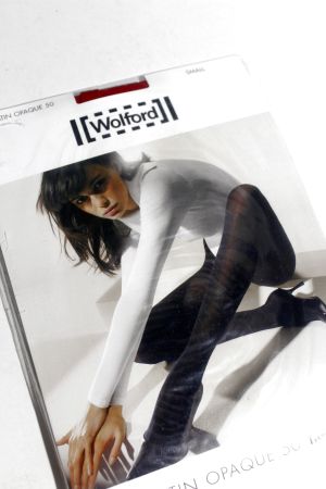 Sarin Opaque 50 Tights von WOLFORD, neu in OVP "poppy"