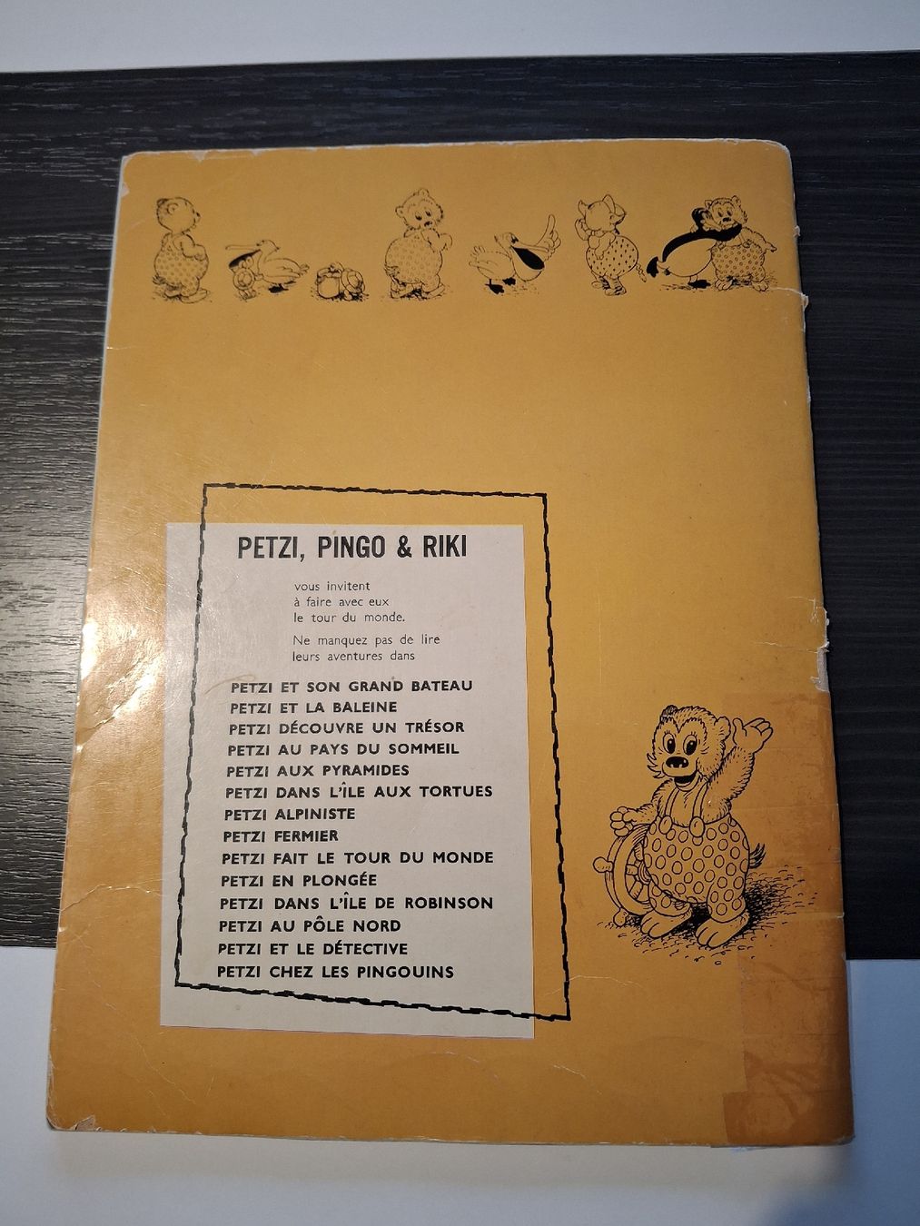 Fumetti: BD Petzi aux pyramides – Usato da Morges venduto da ProfesseurJones 1