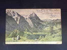 Alte Ansichtskarte, Grosse Scheidegg BE,