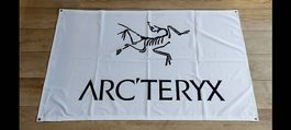 Arcteryx XL Werbebanner Stoff White