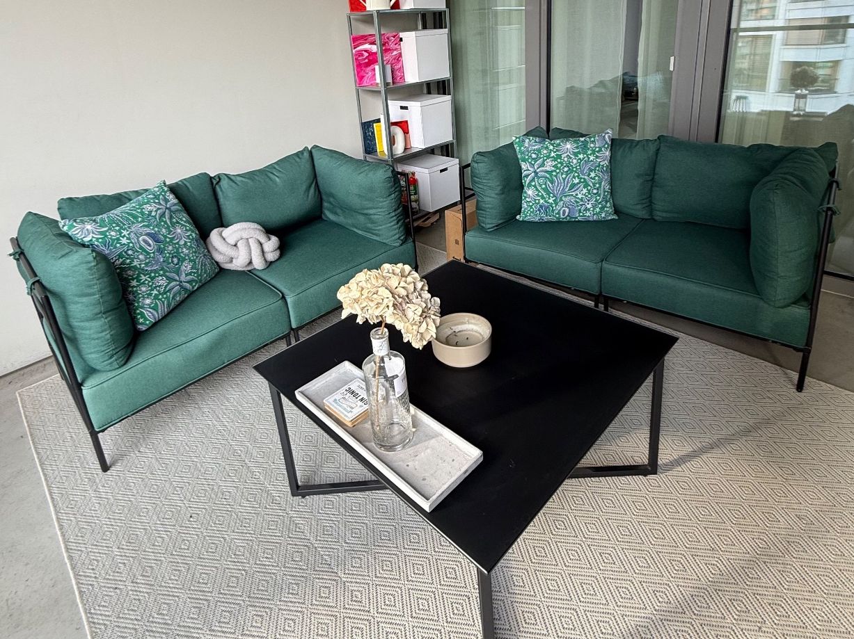Sofas: 2x Garten Set Grün 2-Seater Sofa – Gebraucht aus Zürich von Du_9w2w