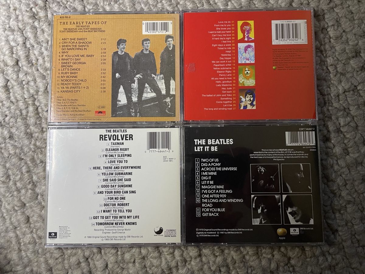 CDs: 4x The Beatles – Neu (gemäss Beschreibung) aus Reinach AG von trigger7811 1