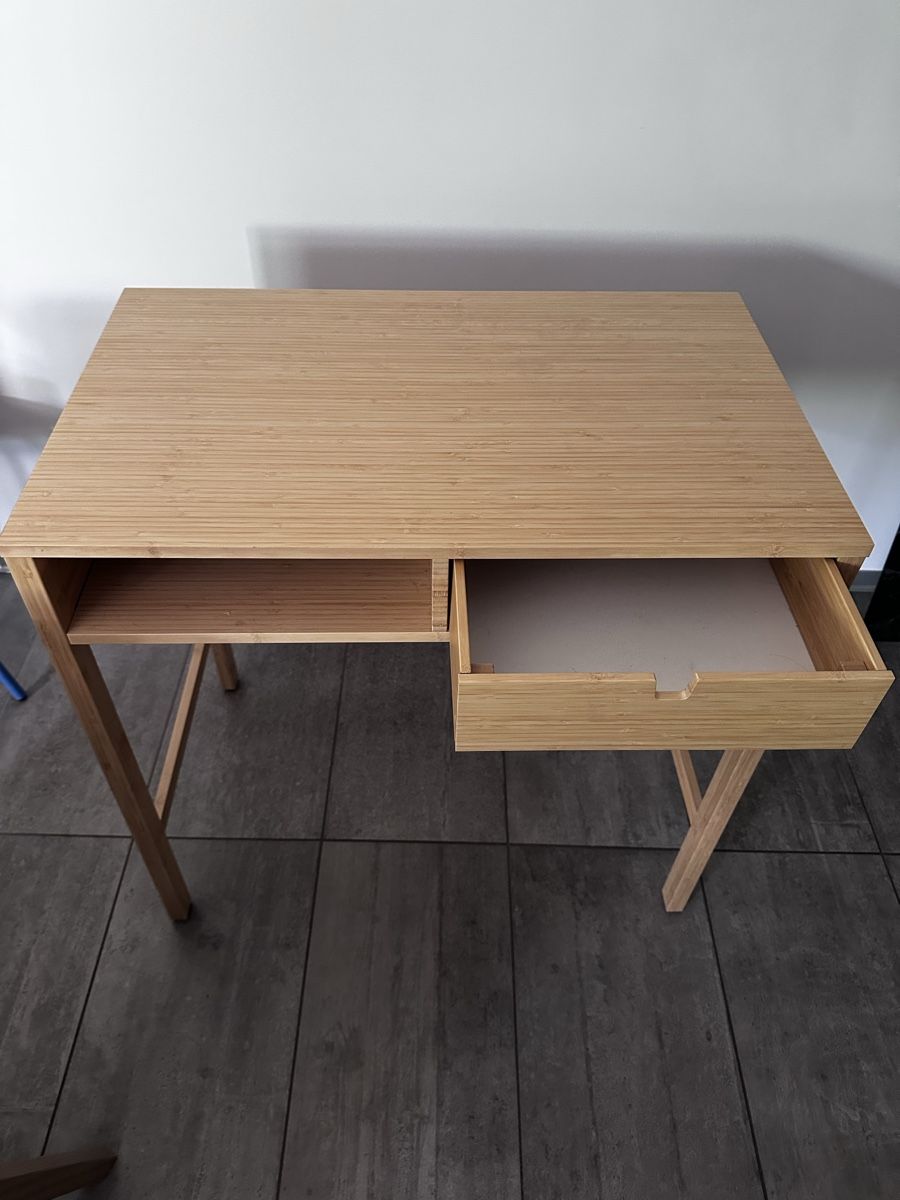 Ikea Tavoli da trucco: Nordiska, coiffeuse bambou 76x47 cm, IKEA  – Usato da Leytron venduto da TipTop1912 1
