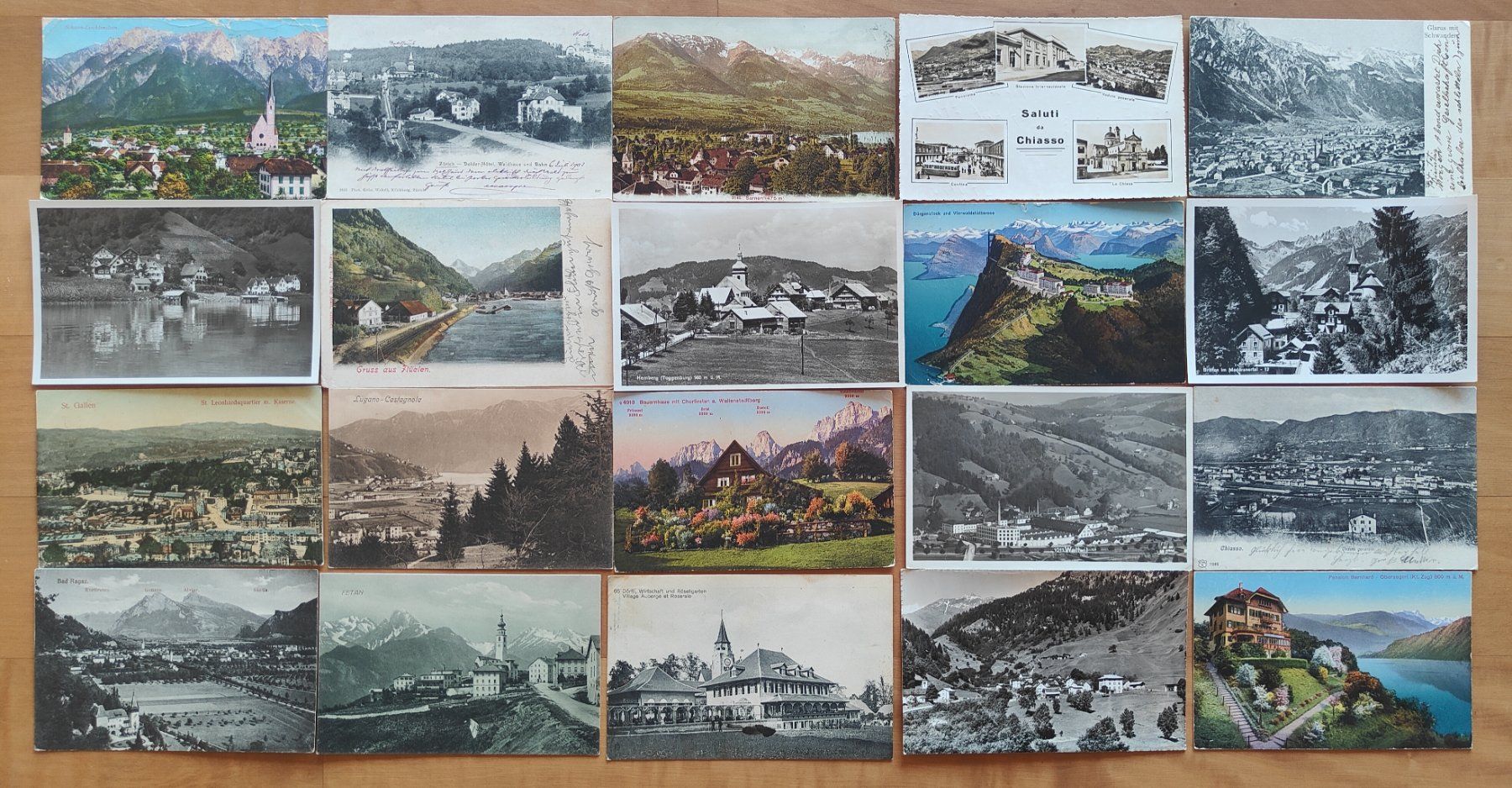 Cartoline postali: Super Lot, Posten mit 170 kleinformatigen Ansichtskarten – Usato da St. Erhard venduto da Chaeferli6 4