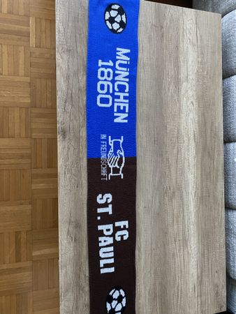 Original Fussball Schal: FC St. Pauli - 1860 München!