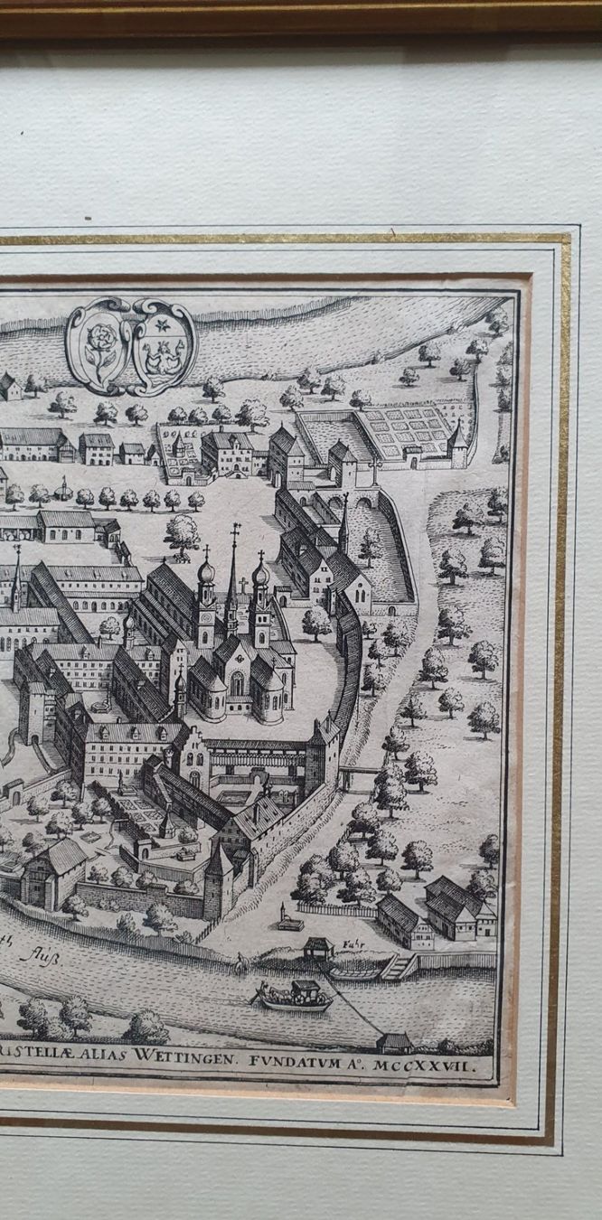 Stiche: Original Kupferstich von M. Merian, Wettingen – Gebraucht aus Kreuzlingen von Rschweiz1 4
