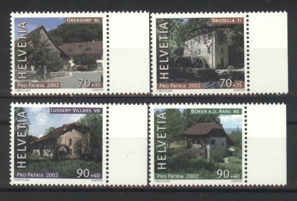 Tutti i francobolli: 2002, Pro Patria ** – Usato da Willisau venduto da Vollstempel