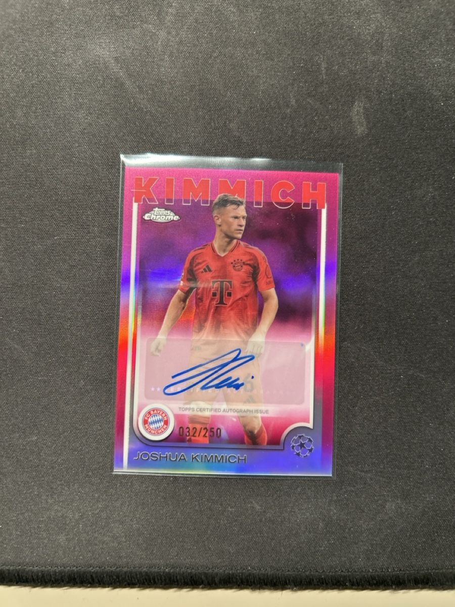 Topps Carte collezionabili: Topps chrome Joshua Kimmich auto /250  – Usato da Greppen venduto da hcv_cc2r