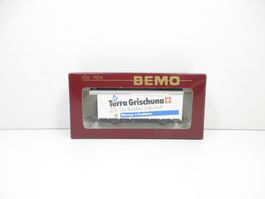 Bemo H0m 2283 128 RhB Güterwagen Gbk-v 5608 TERRA GRISCHUNA