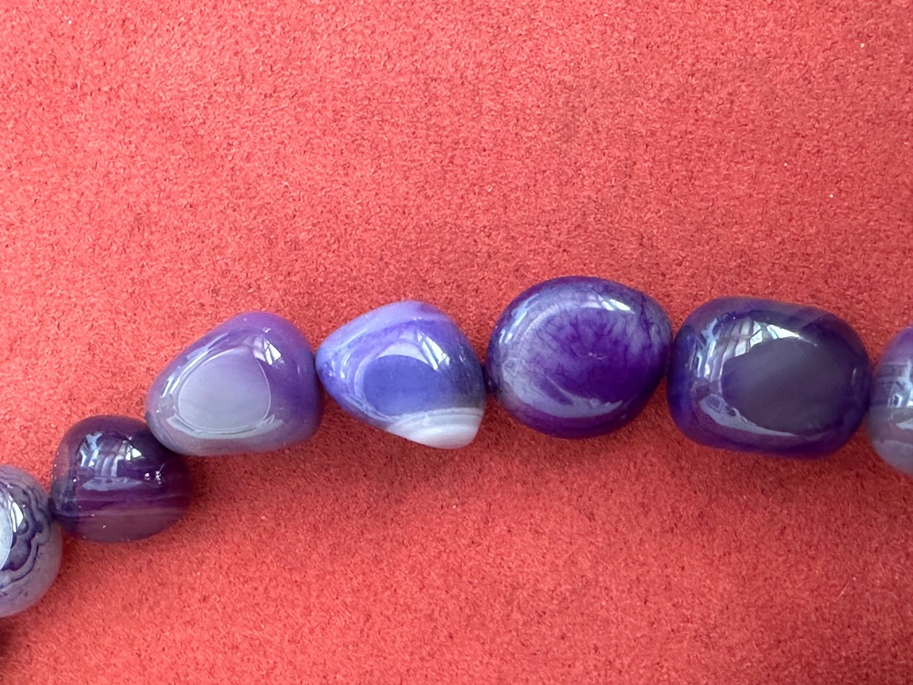 Catenine: Halbedelstein Achat Ketten -Set – Usato da Herbriggen venduto da Sehrazade 3