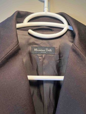 Blazer cintré femme Massimo Dutti marron taille XS