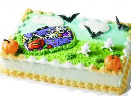 Tortendekoration Halloween Aufleger Skelett Picker