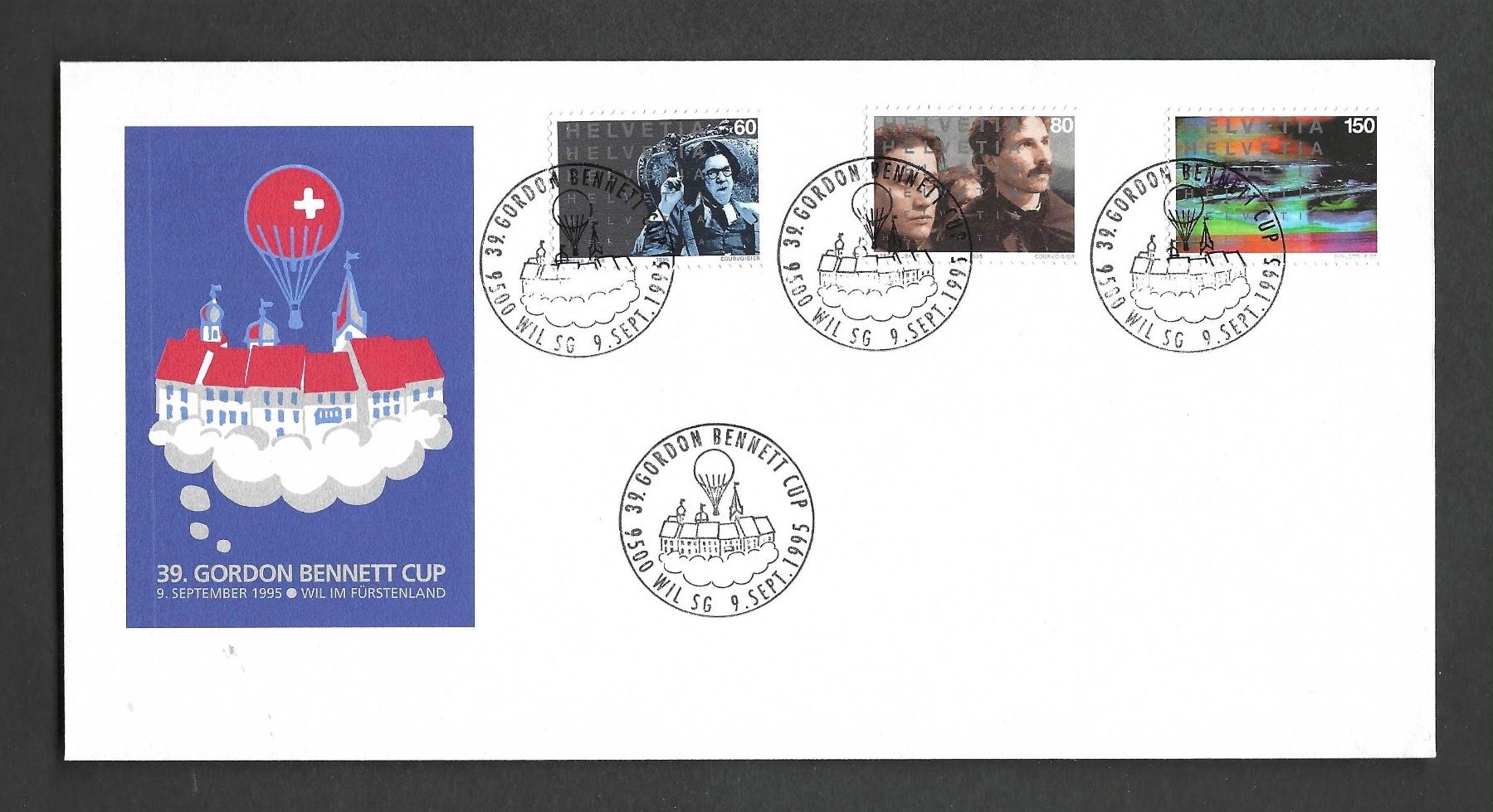 Alle Briefmarken: CH  FDC 1995 – Gebraucht aus Koblenz von Markenhimmel