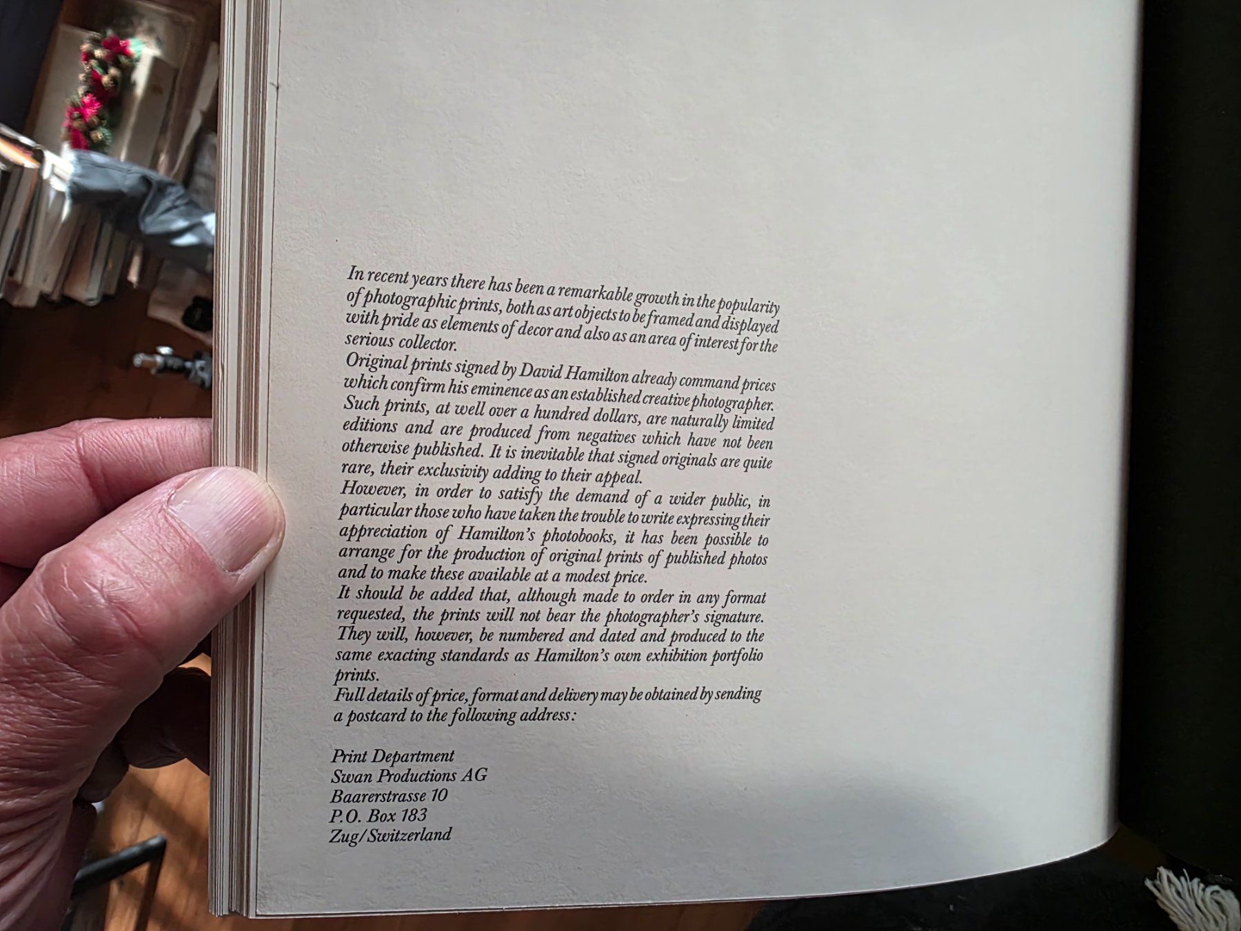Libri: David Hamilton's Private Collection - 1976 – Usato da Walterswil BE venduto da Lonitti 8