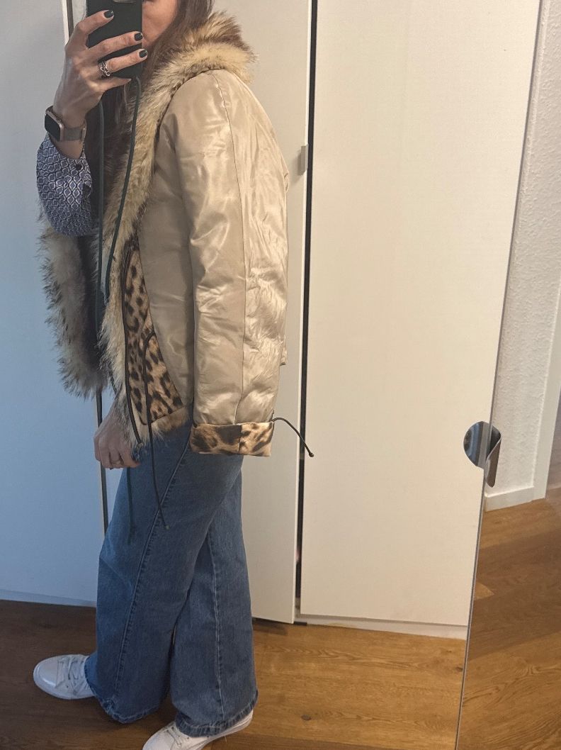 Roberto Cavalli Giacche: Roberto Cavalli Vintage Jacke mit echtem Fell – Usato da Zürich venduto da Sashkica 8