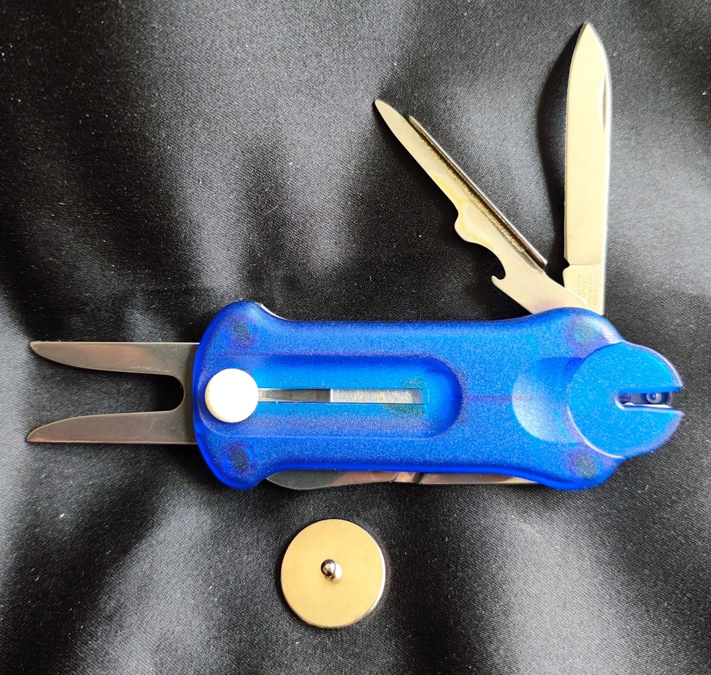 Victorinox Coltelli tascabile: Victorinox Golf Golfer Multitool Blau, neu – Nuovo (secondo la descrizione) da Thun venduto da Dl3604 1