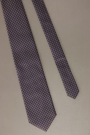 René Lezard Krawatte blau aus Seide