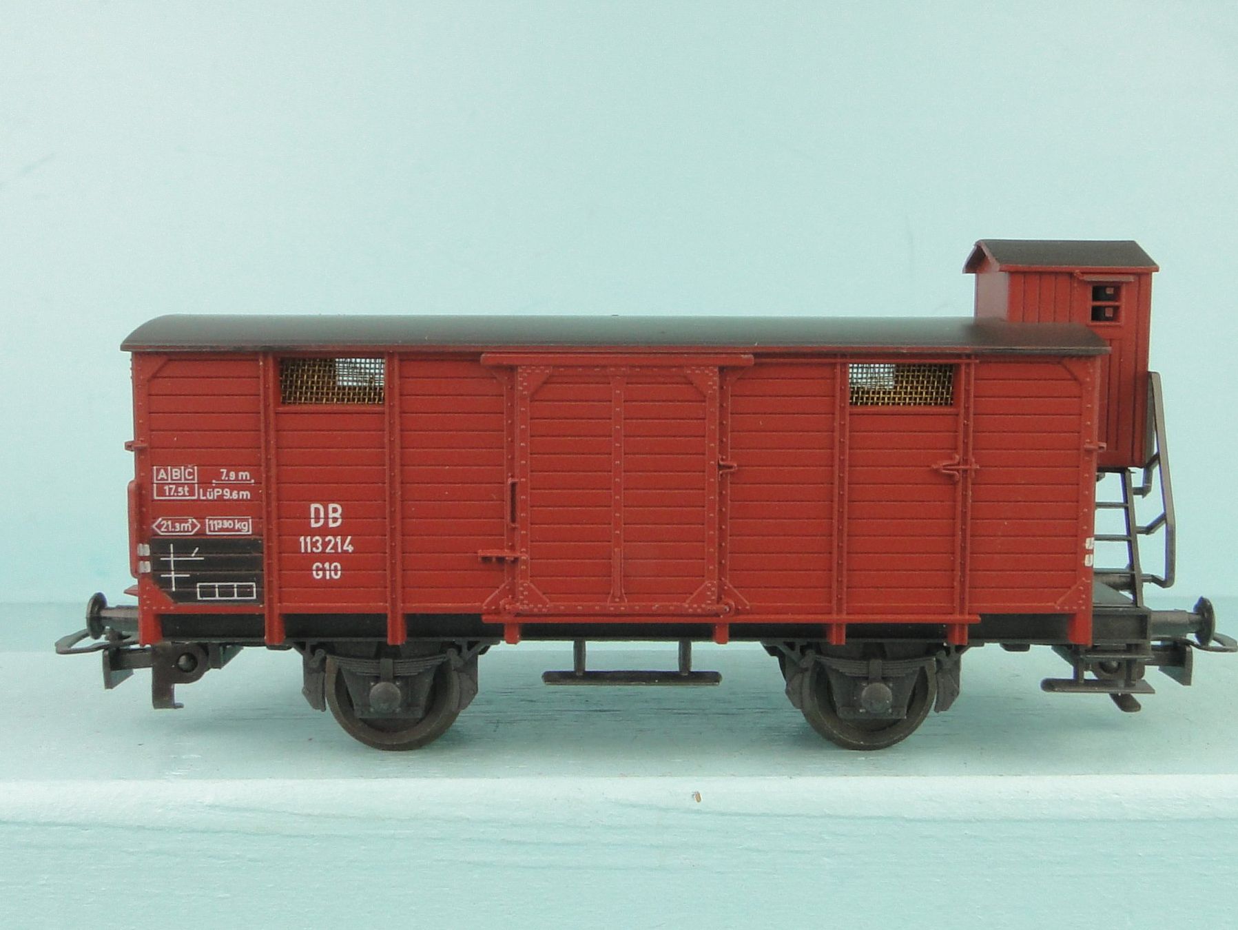 Liliput Modellini di ferrovie: Liliput 214 DB Güterwagen – Usato da Bülach venduto da cann11 1