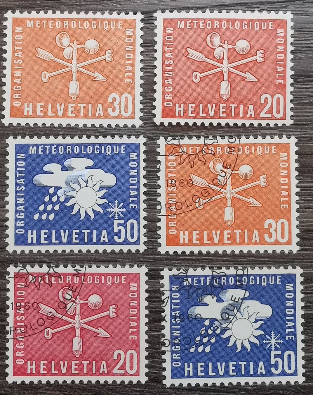 Tutti i francobolli: TR22 Timbre Suisse 1960 – Usato da Cousset venduto da Patrick_Collections