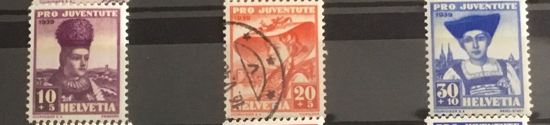 Tutti i francobolli: Briefmarken Pro Juventute 1939 – Usato da Kerzers venduto da Georges3210