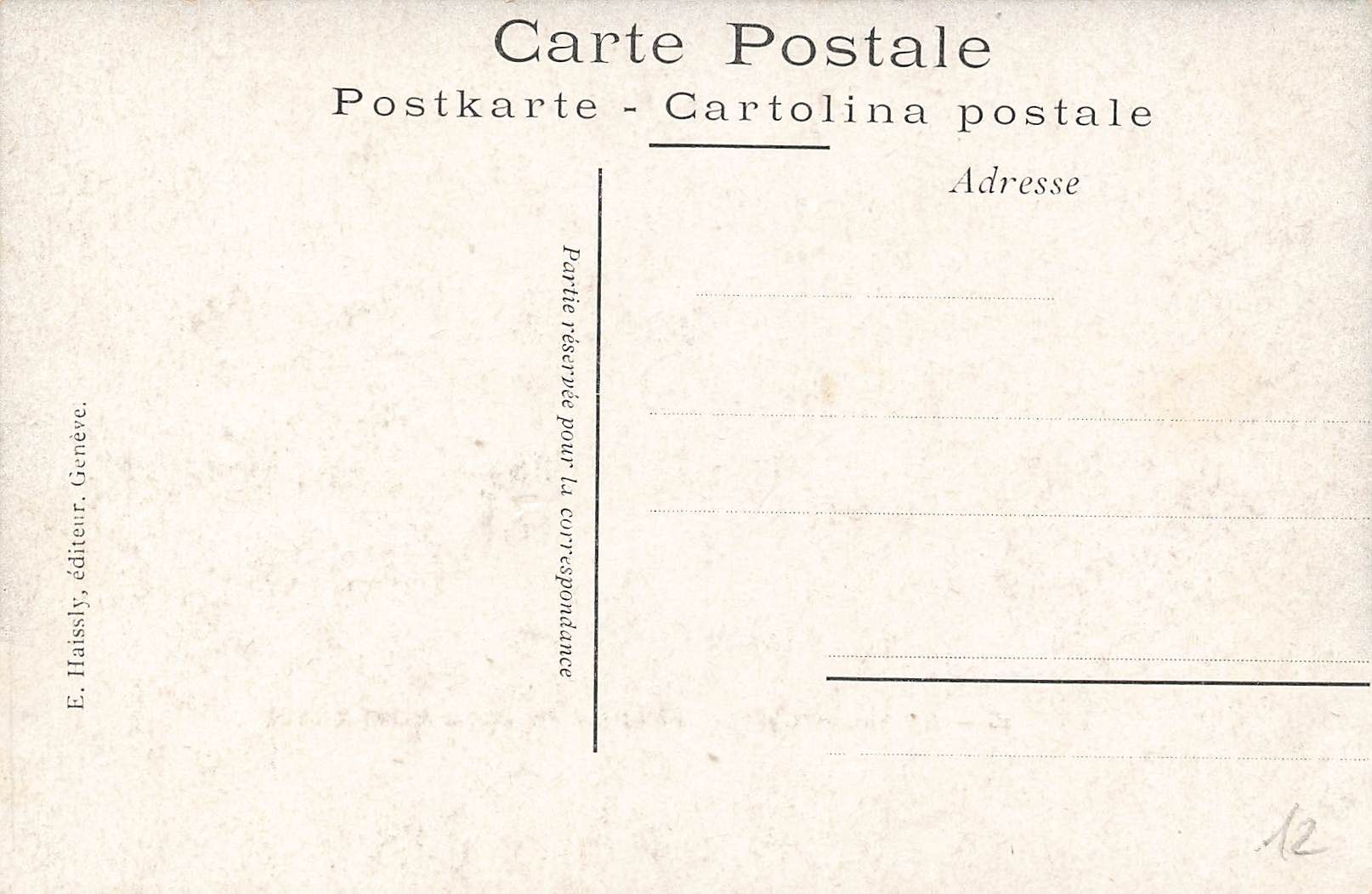 Cartoline postali: Geneve débarcadère Battello Boot – Usato da Biasca venduto da Blenio71 1