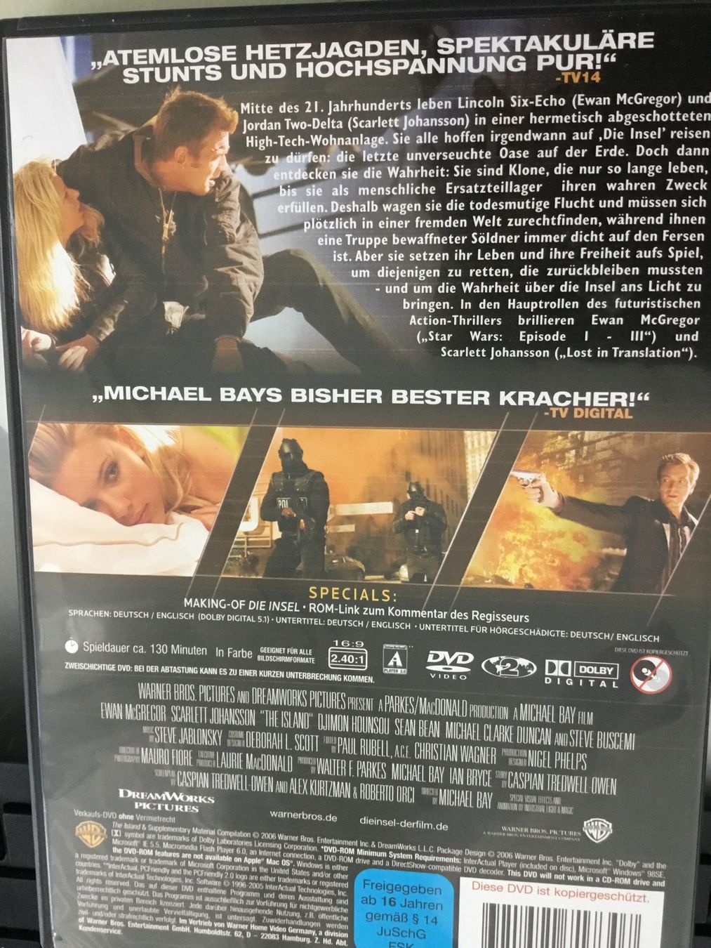 Tutti i DVDs: Die Insel - The Island DVD - – Usato da Thierachern venduto da sweden08 1