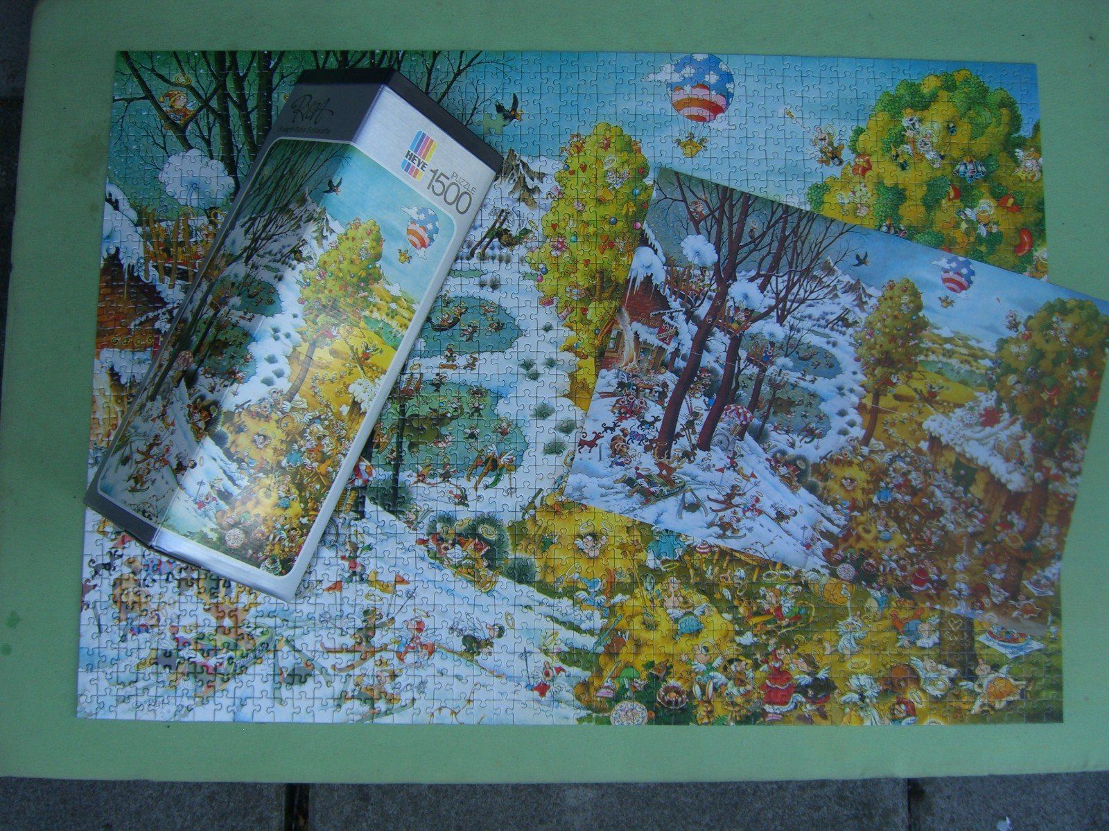 Heye Puzzles: 1500er Puzzle Ryba "Heye",Schlaraffia,1984 – Gebraucht aus Winterthur von Gaia 4
