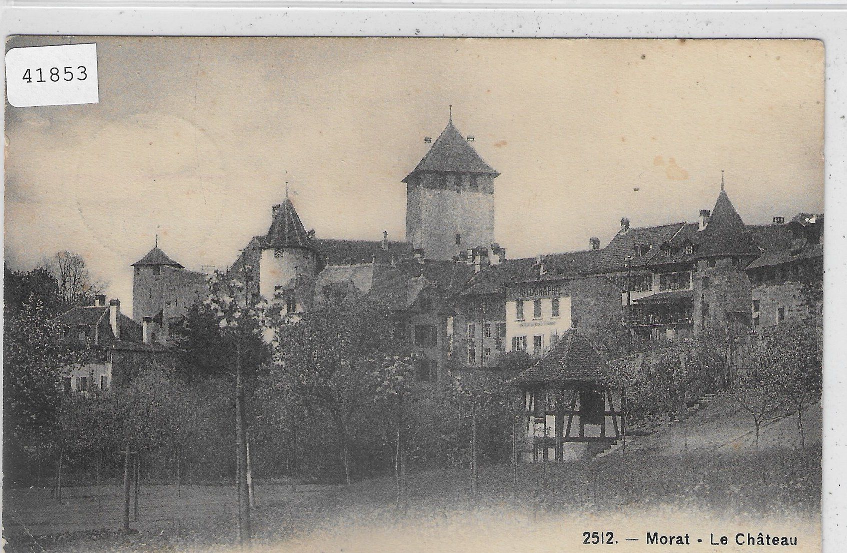 Cartoline postali: Murten Morat - Le Chateau – Usato da Ettingen venduto da Kartenplanet