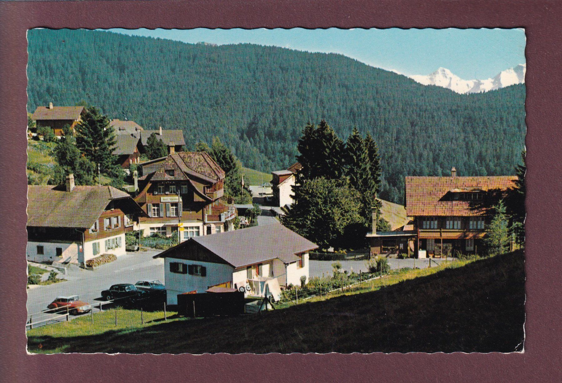 Cartoline postali: HEILIGENSCHWENDI ob Thun - 1975 – Usato da Pully venduto da nicecards