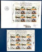 1994 Liechtenstein FDC + Bogen ** Reben in den Jahreszeiten