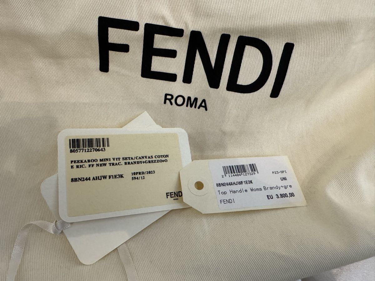 Fendi Taschen: Fendi Peekaboo Mini Braun – Neu (gemäss Beschreibung) aus Bern von Blueangel6 6