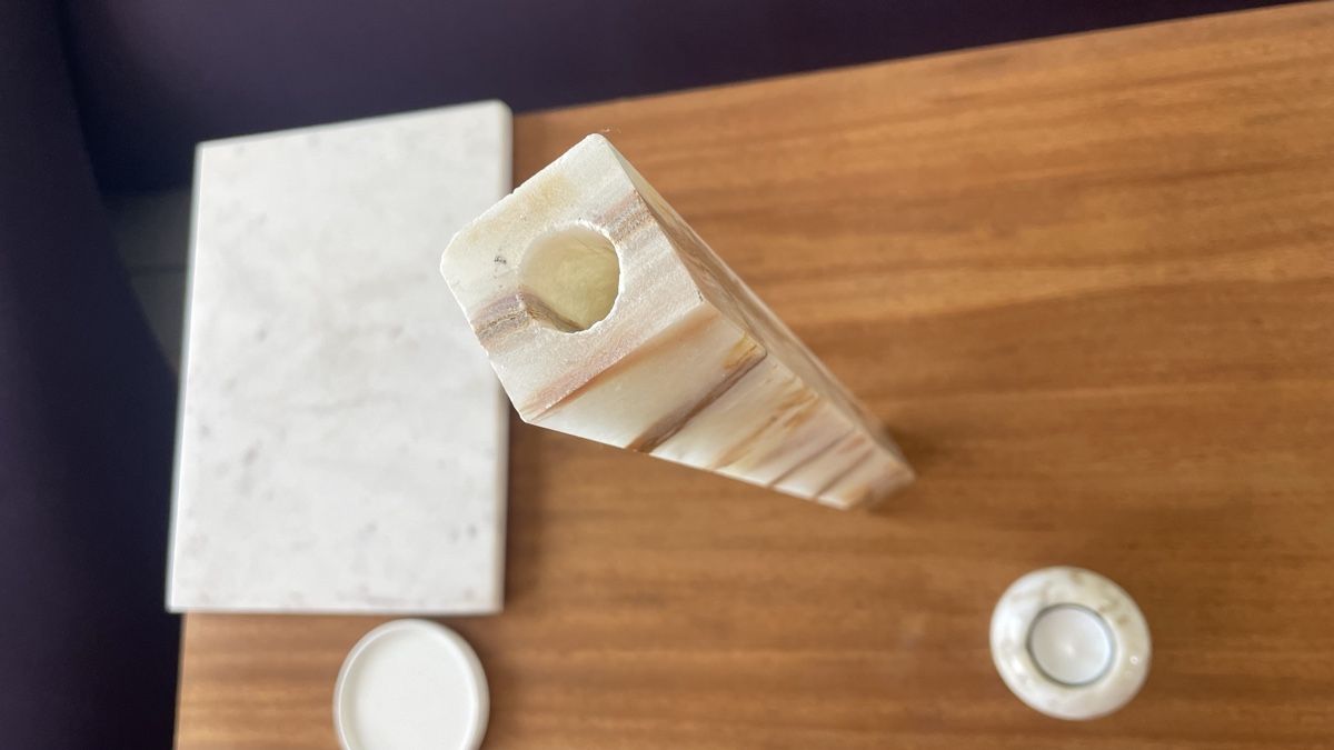 Tutte le decorazioni: Marble decoration and Tealight Holder Set  – Usato da Meilen venduto da KatKatHar 5