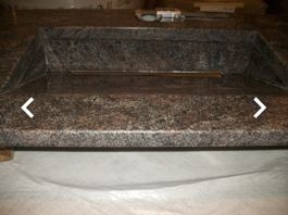 Granitabbecken poliert 36.07mm Aussendurchmesser unbenutzt
