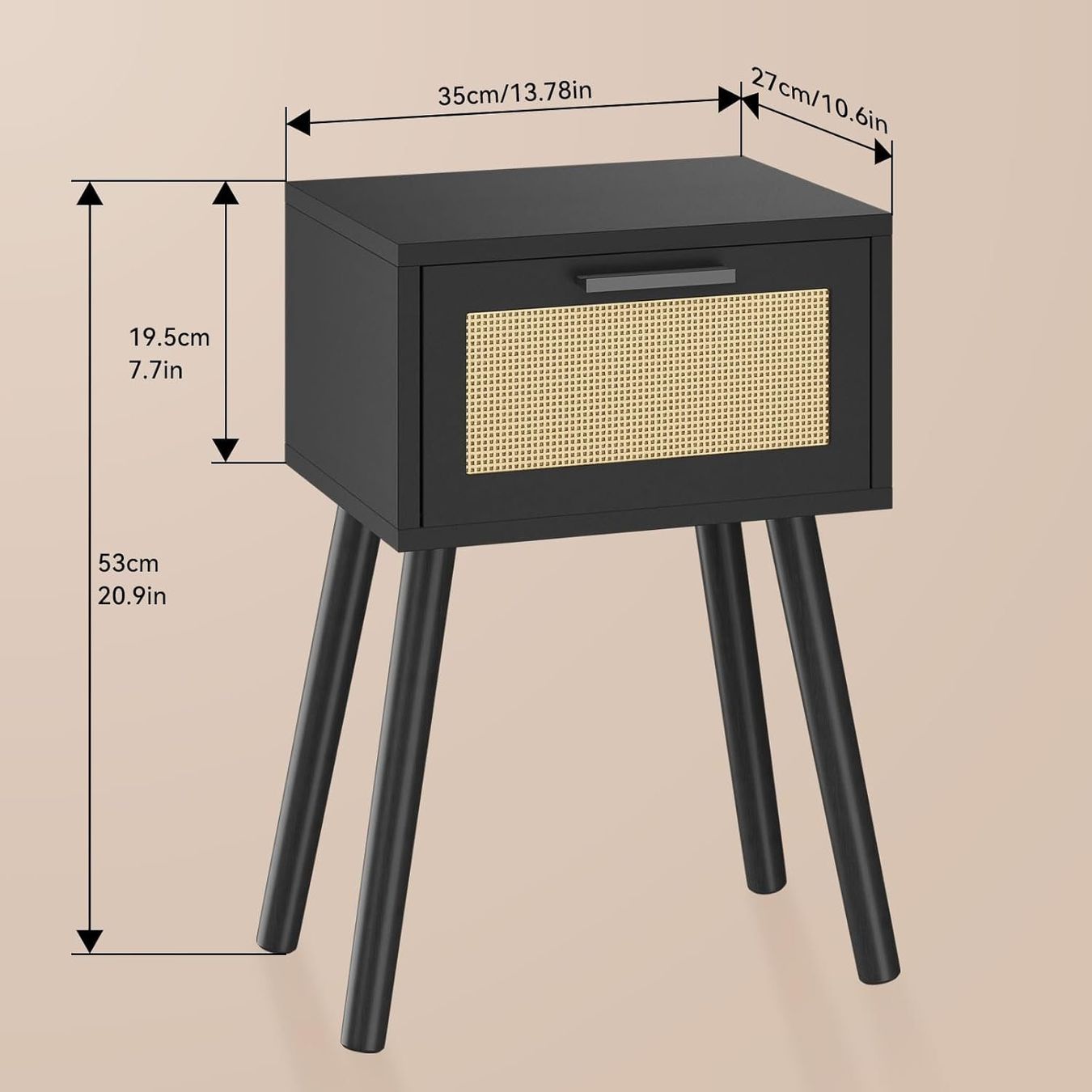 Comodini: Nachttisch, Beistelltisch, 2er Set – Nuovo (secondo la descrizione) da Pieterlen venduto da Plasticbox 5