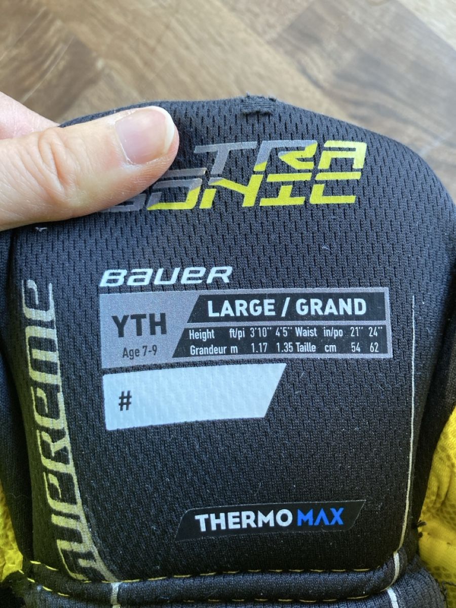 Schutz & Schoner: Hockeyhose Bauer 7-9J – Gebraucht aus Sils im Domleschg von Verni76 1