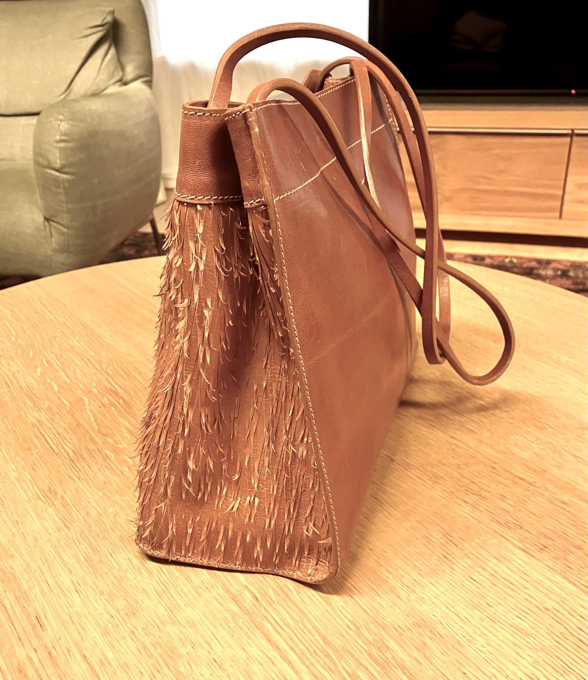 Borse da donna: Ledertasche, Umhängetasche Nina Corti – Nuovo (secondo la descrizione) da Schaffhausen venduto da NinaRicardo 7